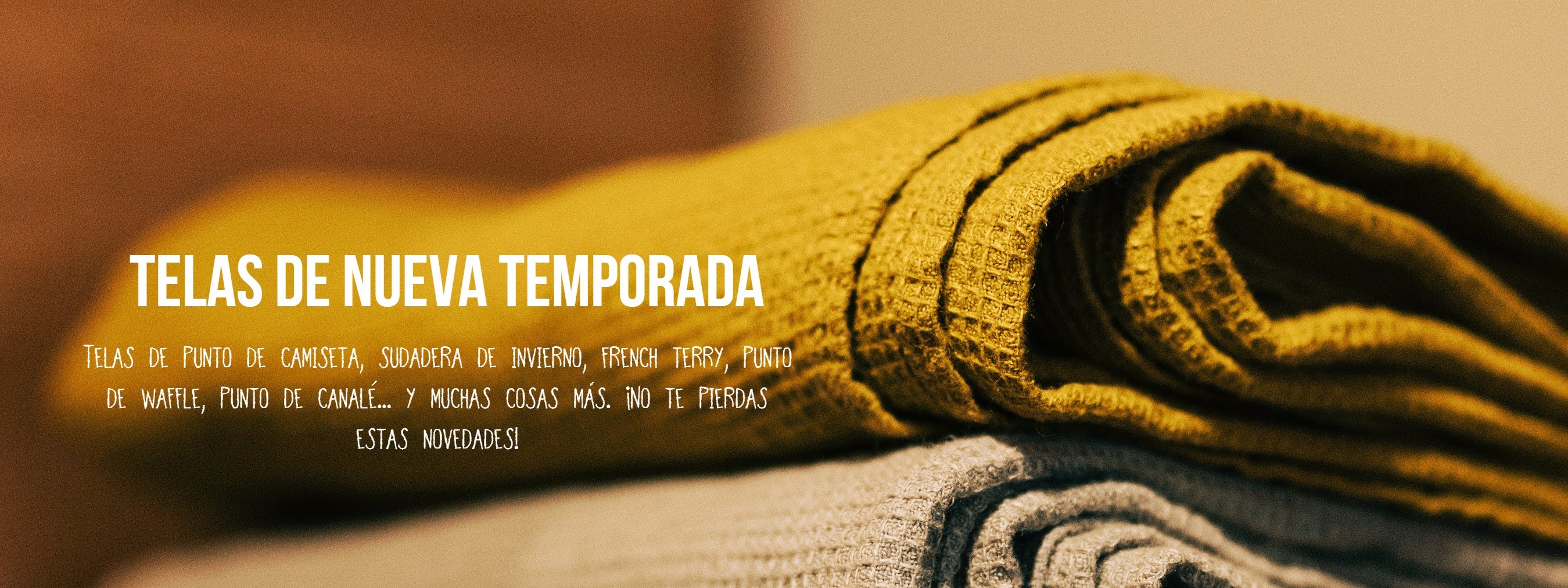 ¡Novedades en Trozos y Telas!